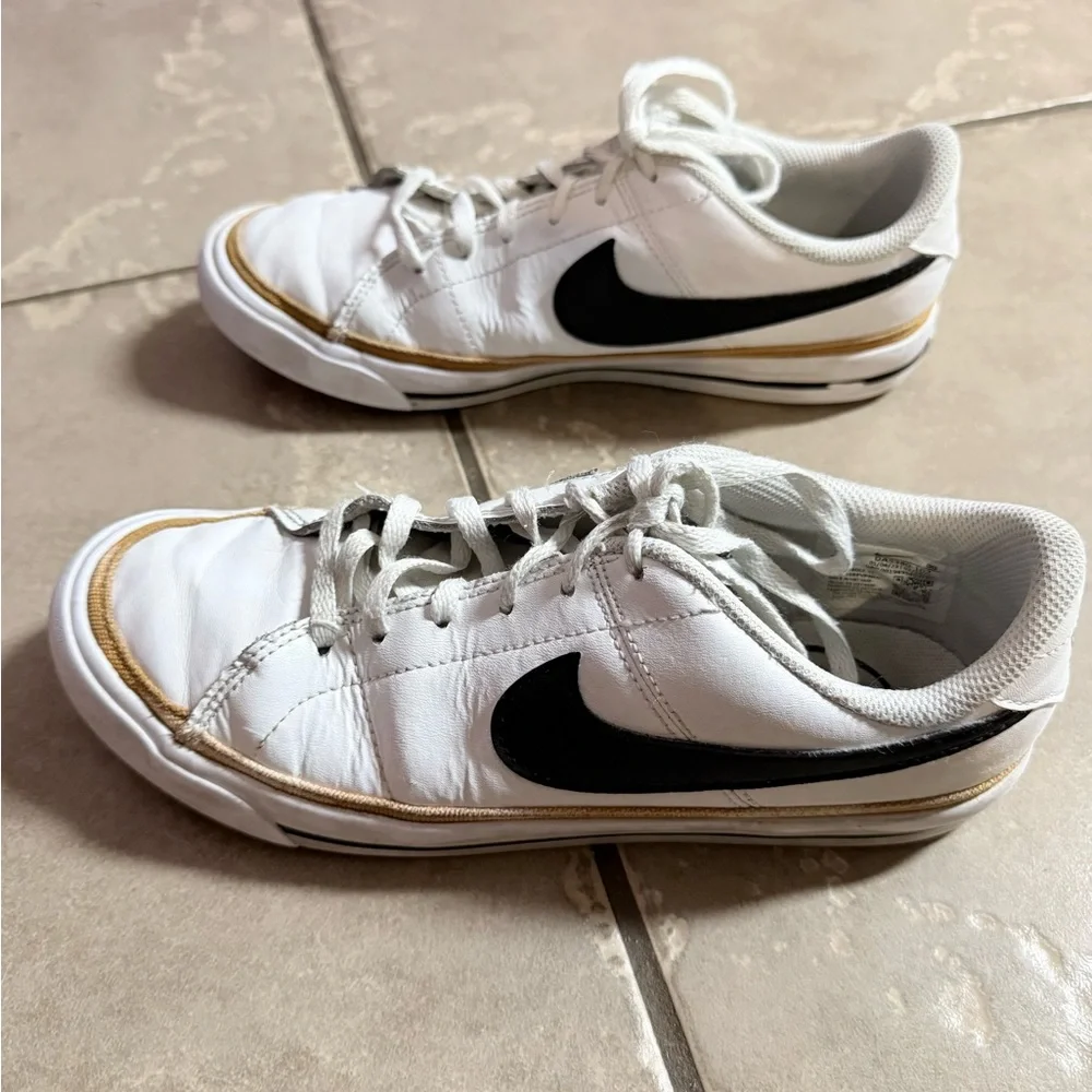 Youth Nike Court Legacy Next Nature Shoes - Size 5.5 - Picture 2 of 7